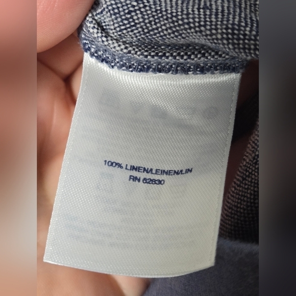 Women's Land's End 100% Linen Wide Leg Pants, Size 16 Petite - Picture 4 of 4